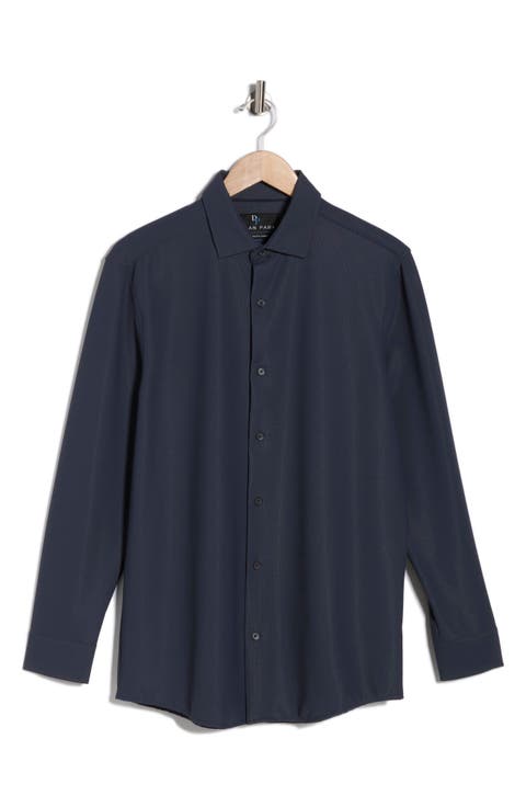 Slim Fit Performance 4-Way Stretch Dress Shirt