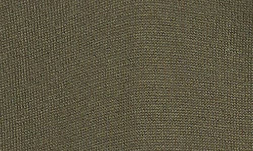 Matty M . Side Slit Sweater In Green