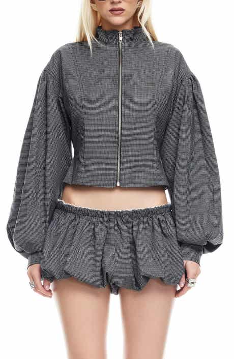 LIONESS Eclipse Check Plaid Jacket