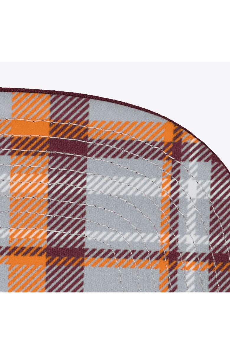 Mitchell 
Ness Men
s Mitchell 
Ness  Gray/Maroon Virginia Tech Hokies Plaid OG Snapback Hat, Alternate, color, Gray