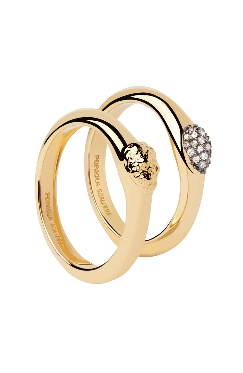 PDPAOLA The Rocks Ring Set, Alternate, color, 