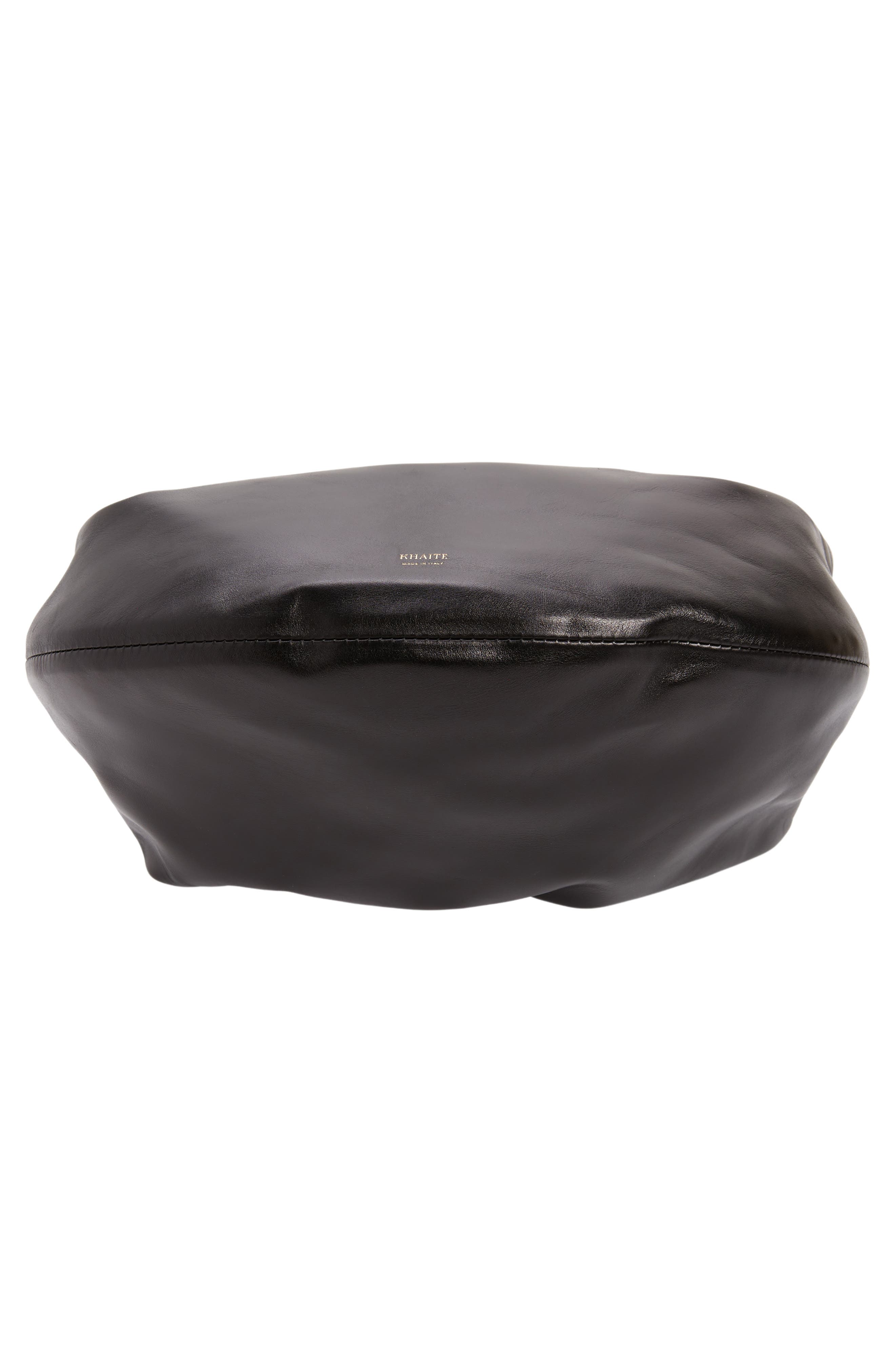 Khaite Medium Olivia Leather Hobo Bag, Alternate, color, 