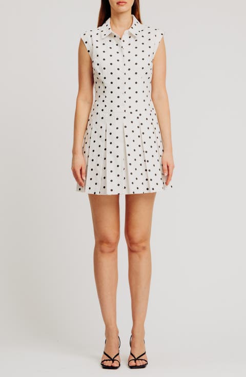 Valerie Polka Dot Minidress