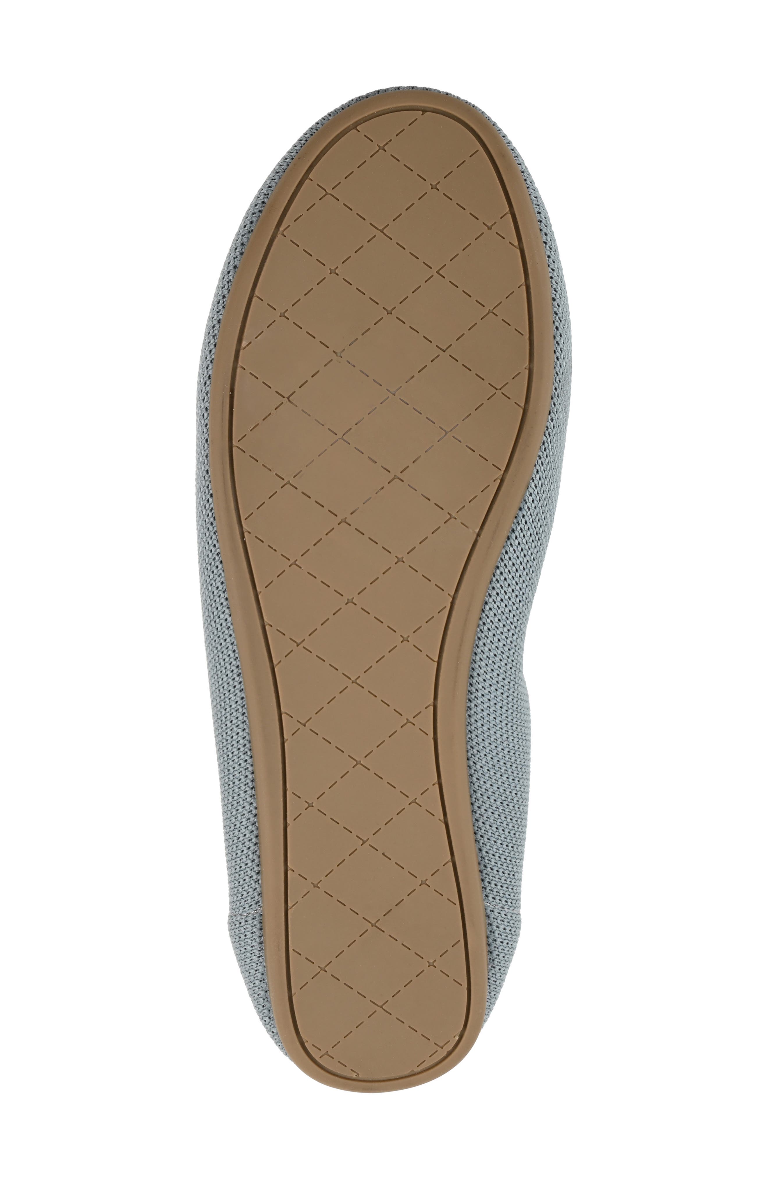 Journee Collection Jersie Knit Ballet Flat, Alternate, color, Grey