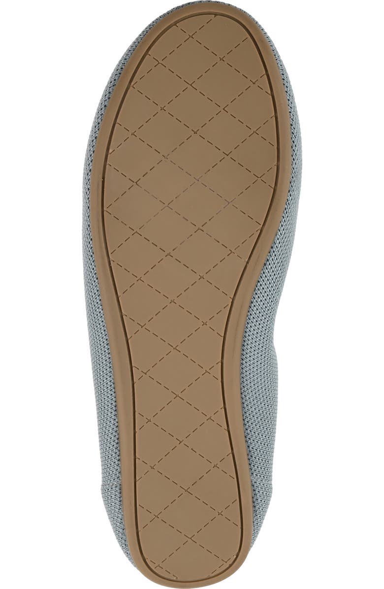 Journee Collection Jersie Knit Ballet Flat, Alternate, color, Grey