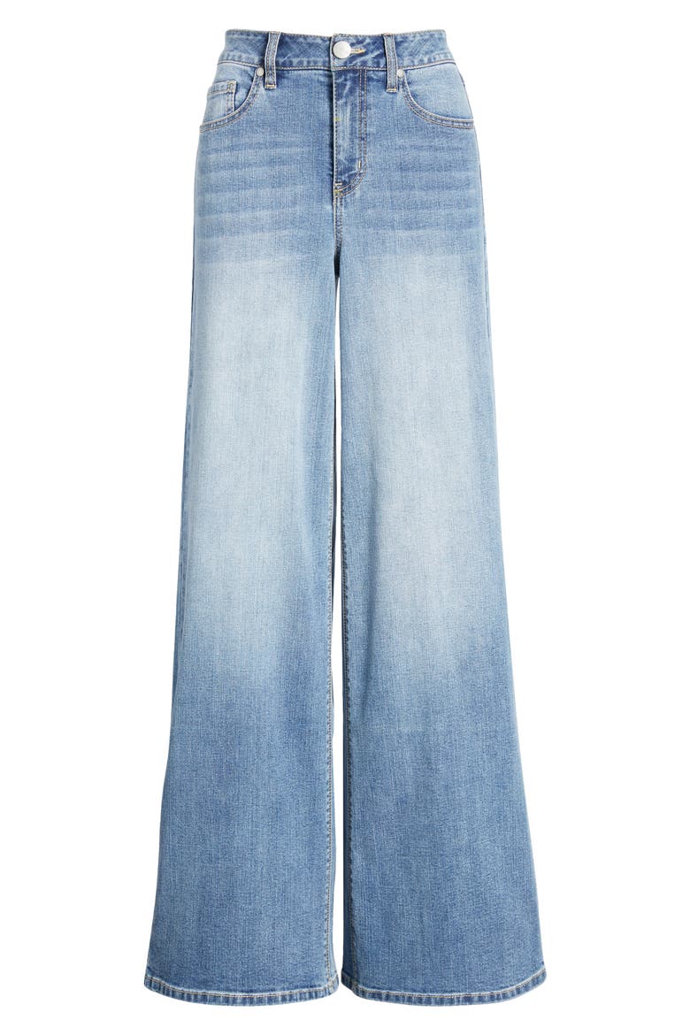 High Waist Wide Leg Jeans, Alternate, color, SLOANE