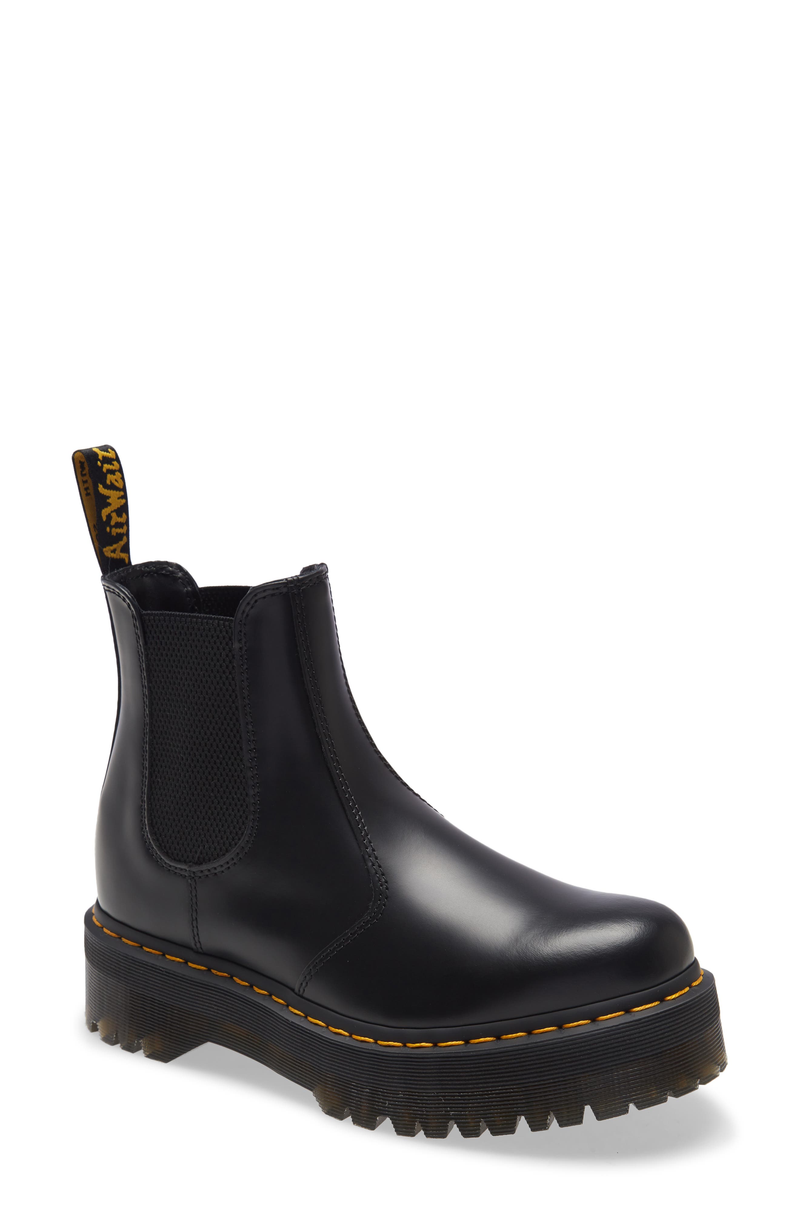 Dr. Martens 2976 Quad Platform Chelsea Boot, Main, color, 
