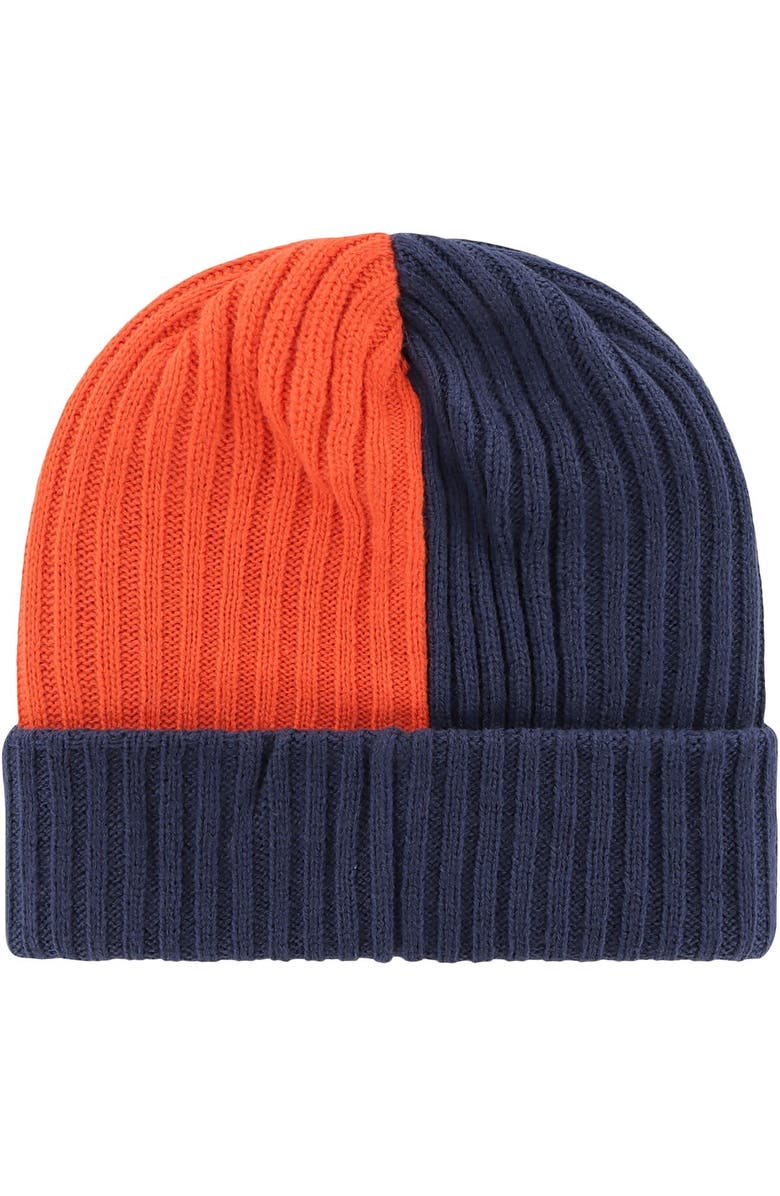 '47 Men's '47 Navy Denver Broncos Fracture Cuffed Knit Hat, Alternate, color, 
