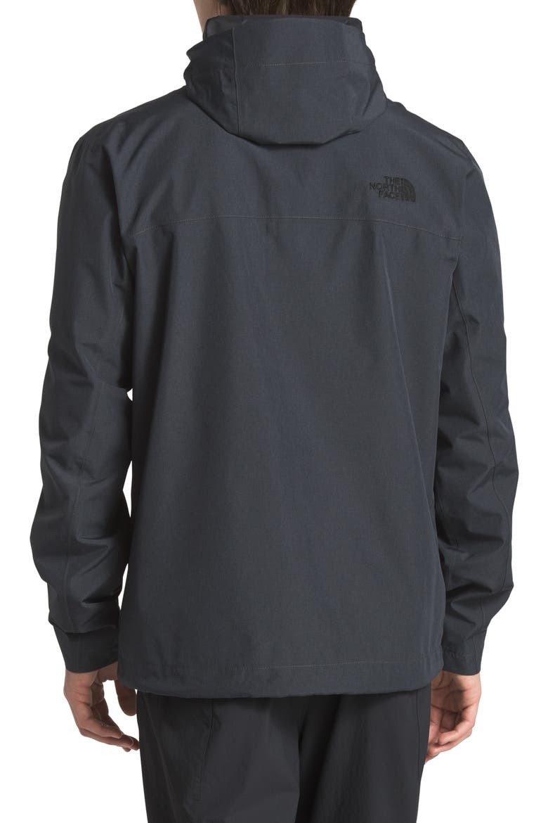 Millerton Hooded Waterproof Jacket, Alternate, color, ASPHALT GREY TWEED