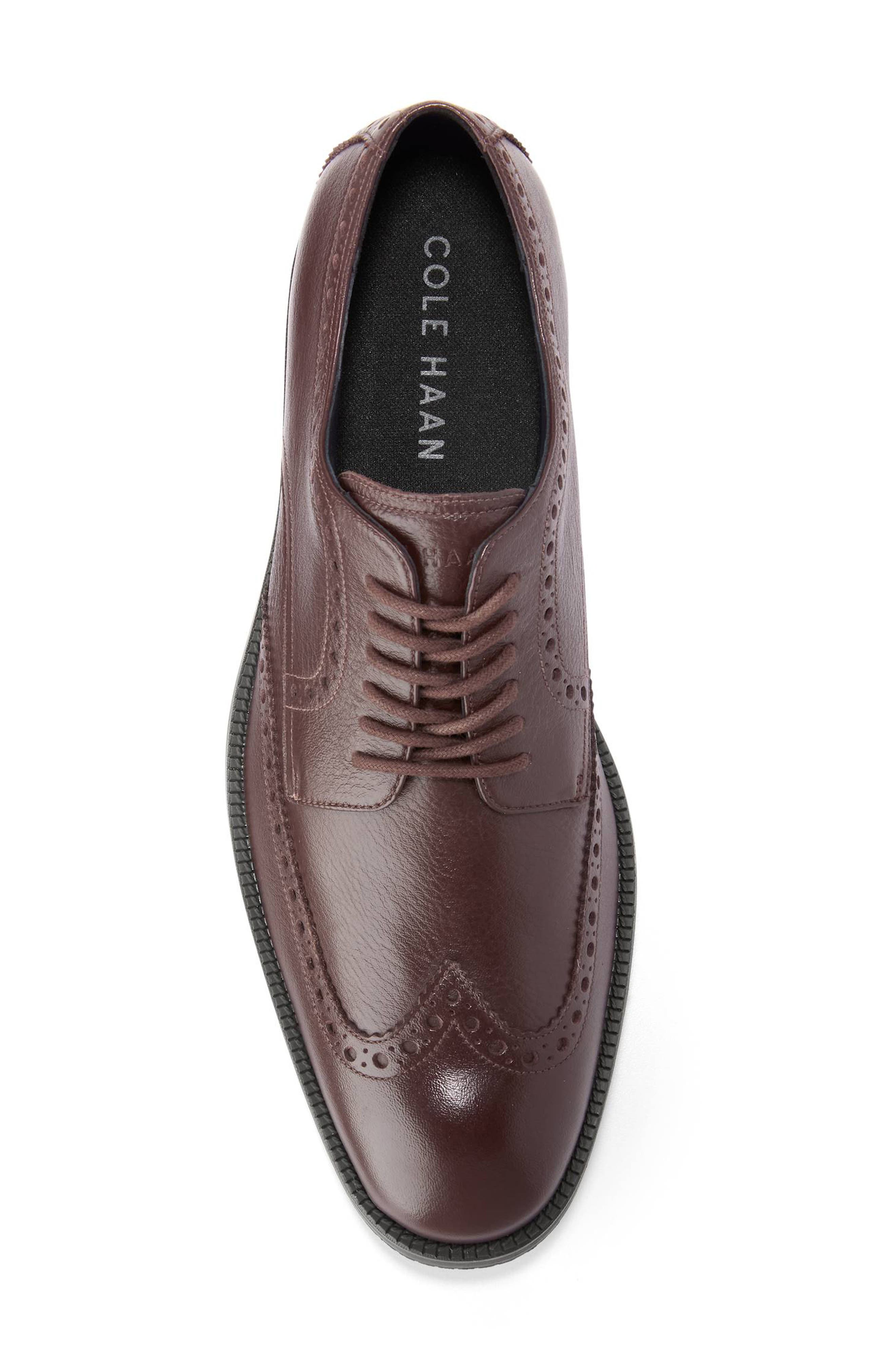 Cole Haan Modern Essentials Wingtip Oxford, Alternate, color, Madeira