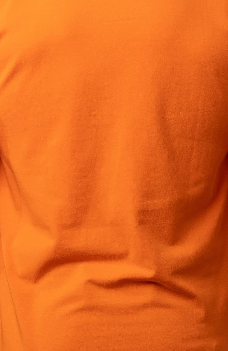 Maceoo Vivaldi V-Neck Cotton T-Shirt, Alternate, color, Orange
