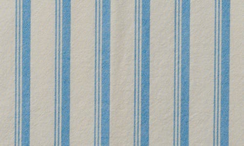Quiksilver Oxford Stripe Classic Short Sleeve Button-up Shirt In Niagara