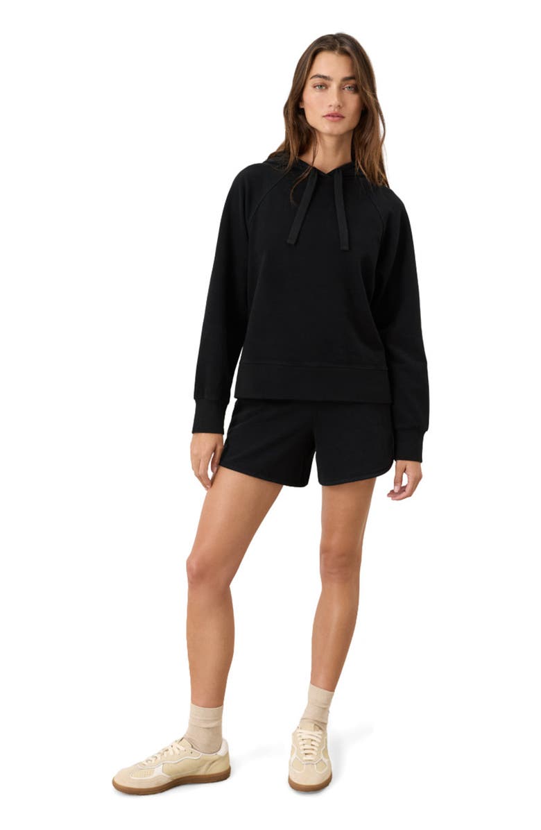 Pact CloudKnit Curved Hem Short, Main, color, Black