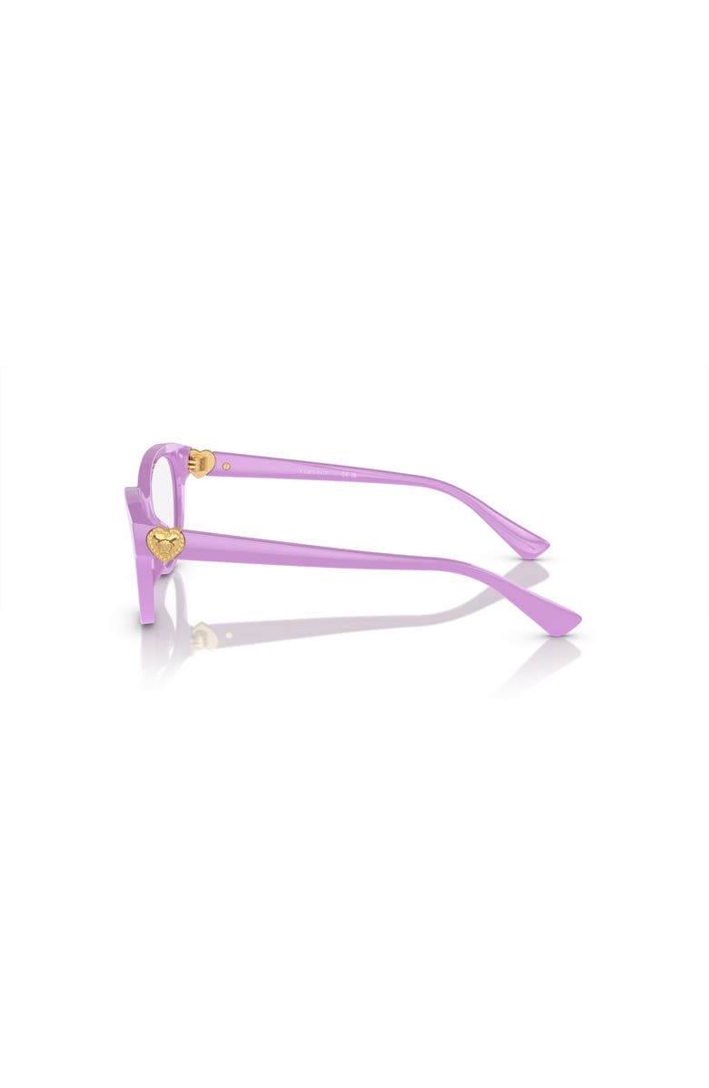 Versace 48mm Cat Eye optical glasses, Alternate, color, Violet