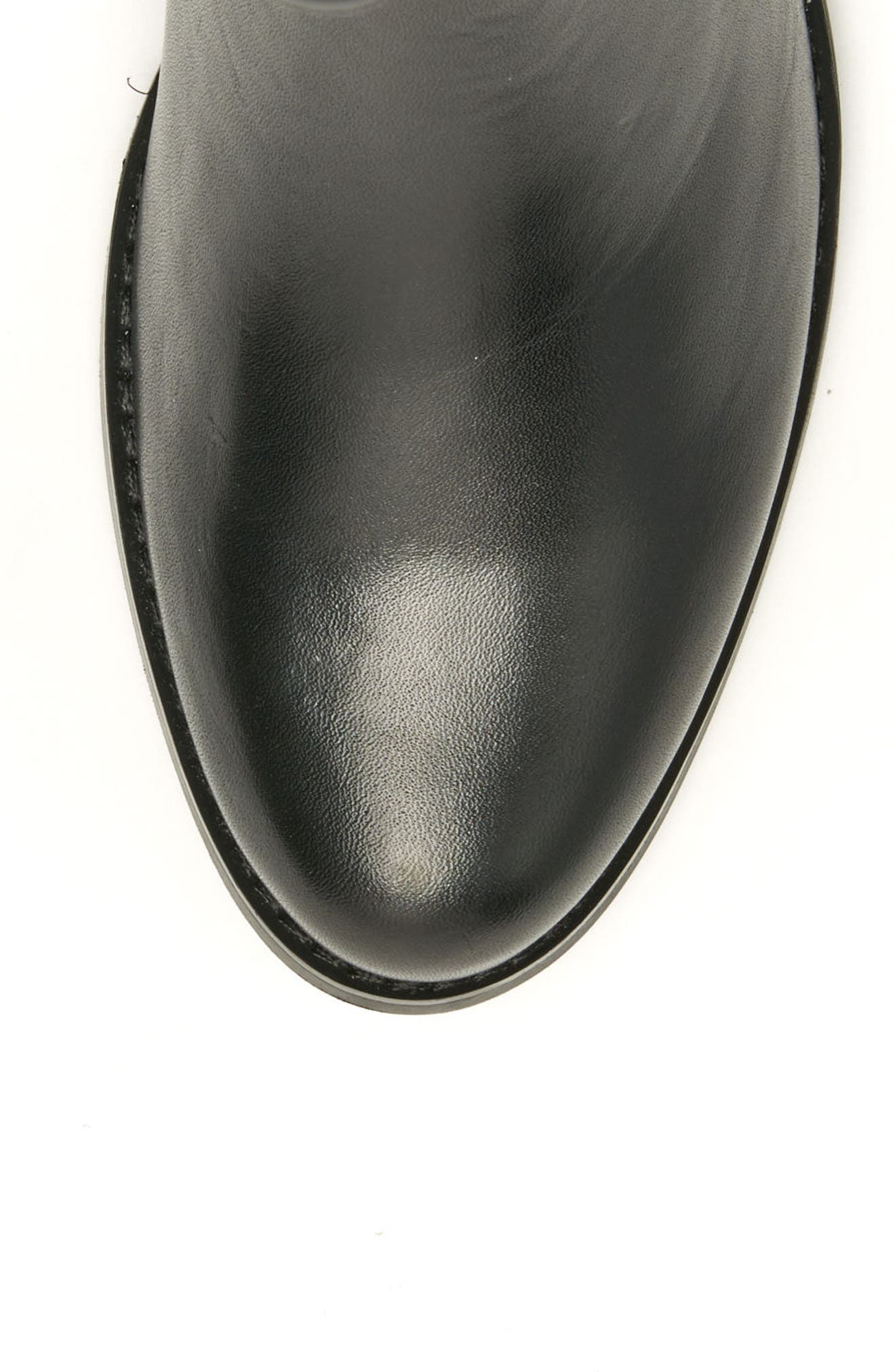 Volly Waterproof Riding Boot, Alternate, color, BLACK LEATHER