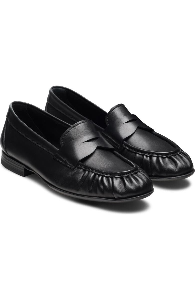 Magnanni Carmela Penny Loafer, Main, color, Black