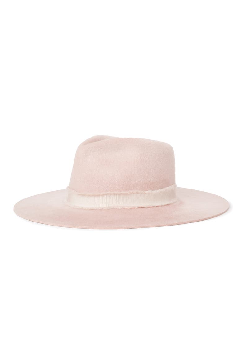 Ella Felted Wool Fedora, Main, color, LILAC