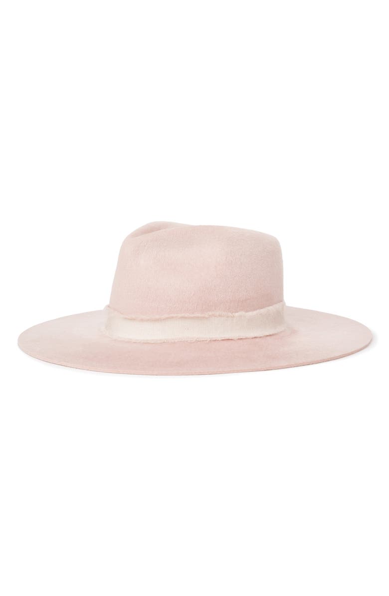 Brixton Ella Felted Wool Fedora, Main, color, 