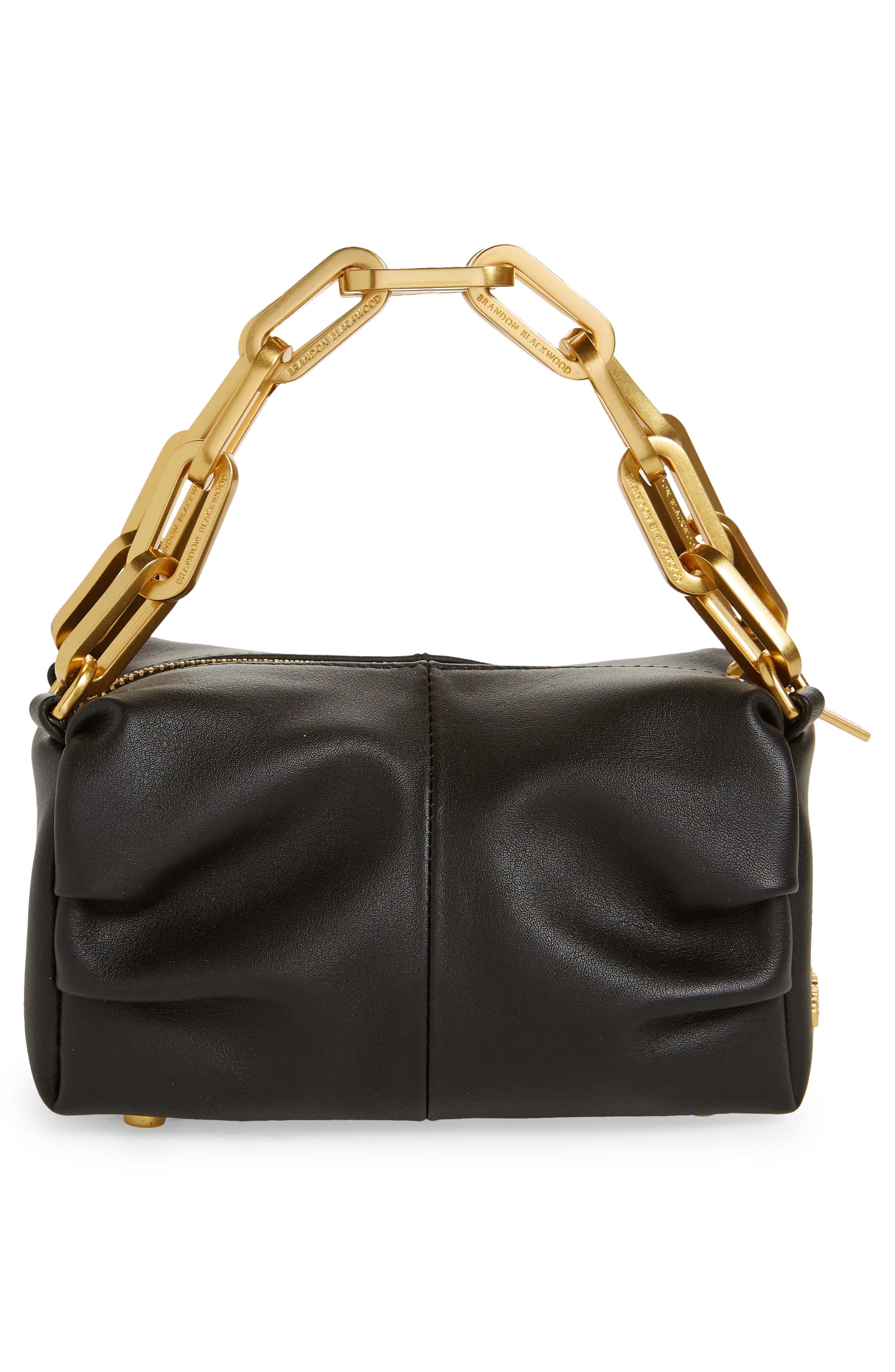 Brandon Blackwood Mini Valentina Top Handle Bag, Alternate, color, 