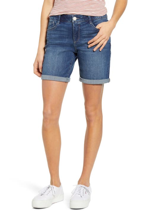 'Ab'Solution Denim Shorts (Regular & Petite)