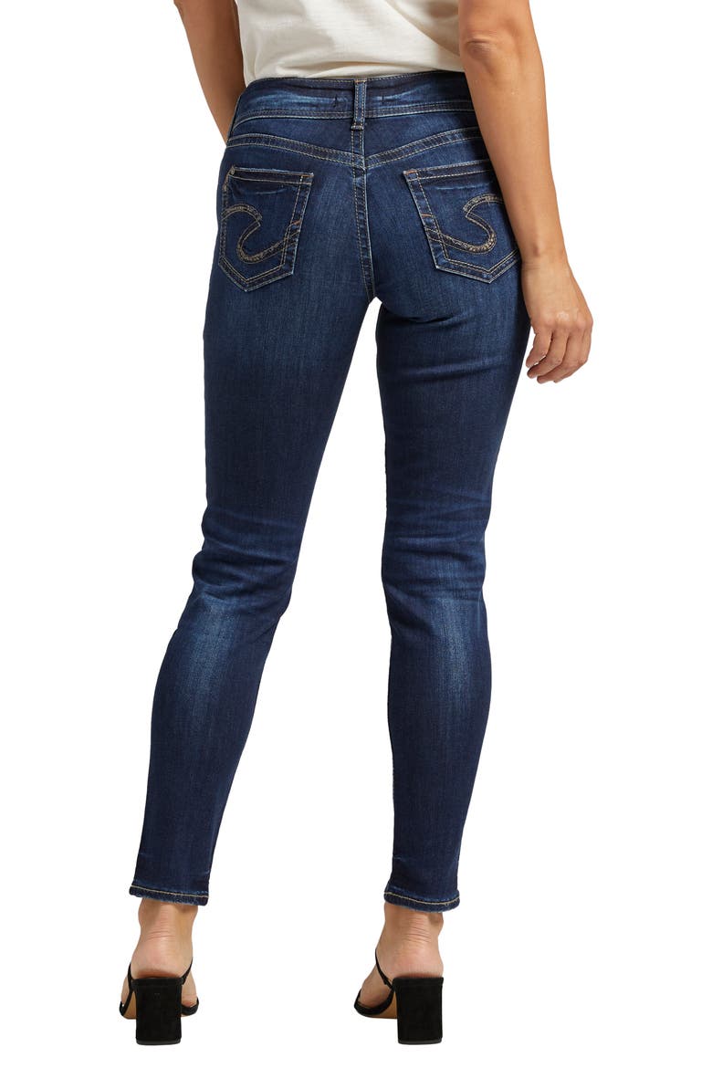 Suki Distressed Skinny Fit Jeans, Alternate, color, INDIGO