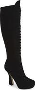 Jeffrey Campbell Pop-Off Faux Suede Tall Boot