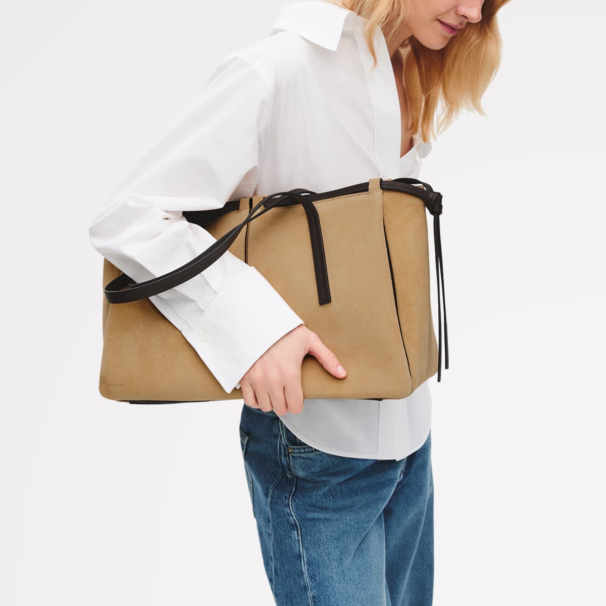 The Connaught Large Open Top Shoulder Bag, Alternate, color, Sahara