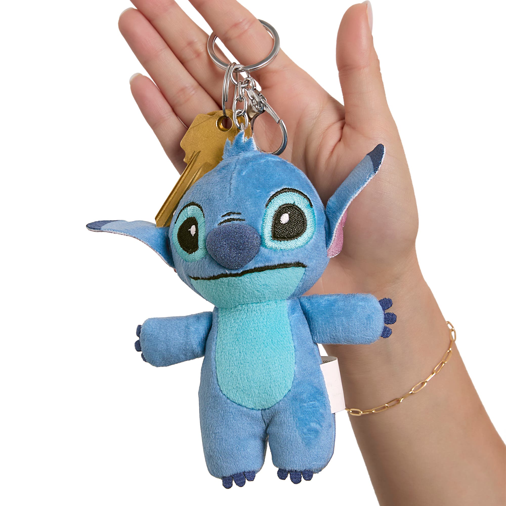 Disney Stitch Plush Keychain, Alternate, color, 