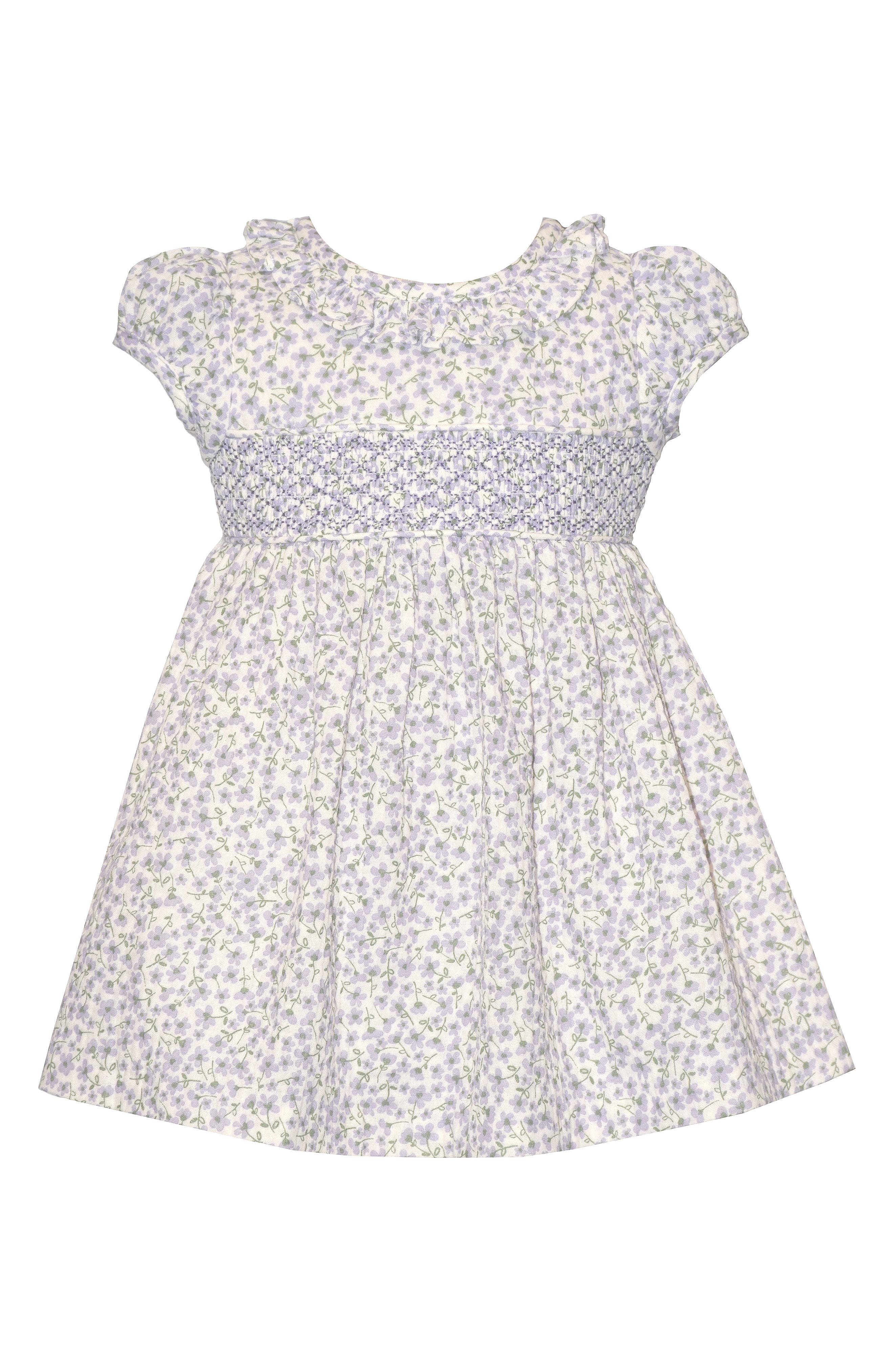 Iris & Ivy Ditsy Smocked Dress