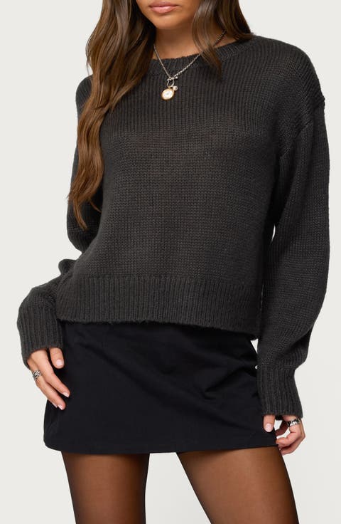 Kyrah Oversize Crewneck Sweater
