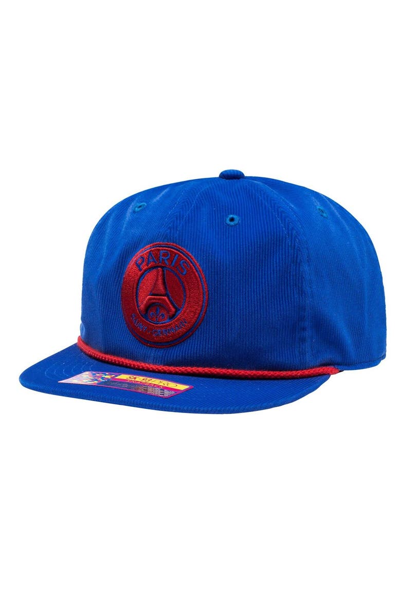 Men's Blue Paris Saint-Germain Snow Beach Adjustable Hat, Main, color, Blue