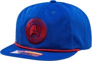 FAN INK Men's Blue Paris Saint-Germain Snow Beach Adjustable Hat