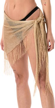 Nicole Miller Netted Sarong