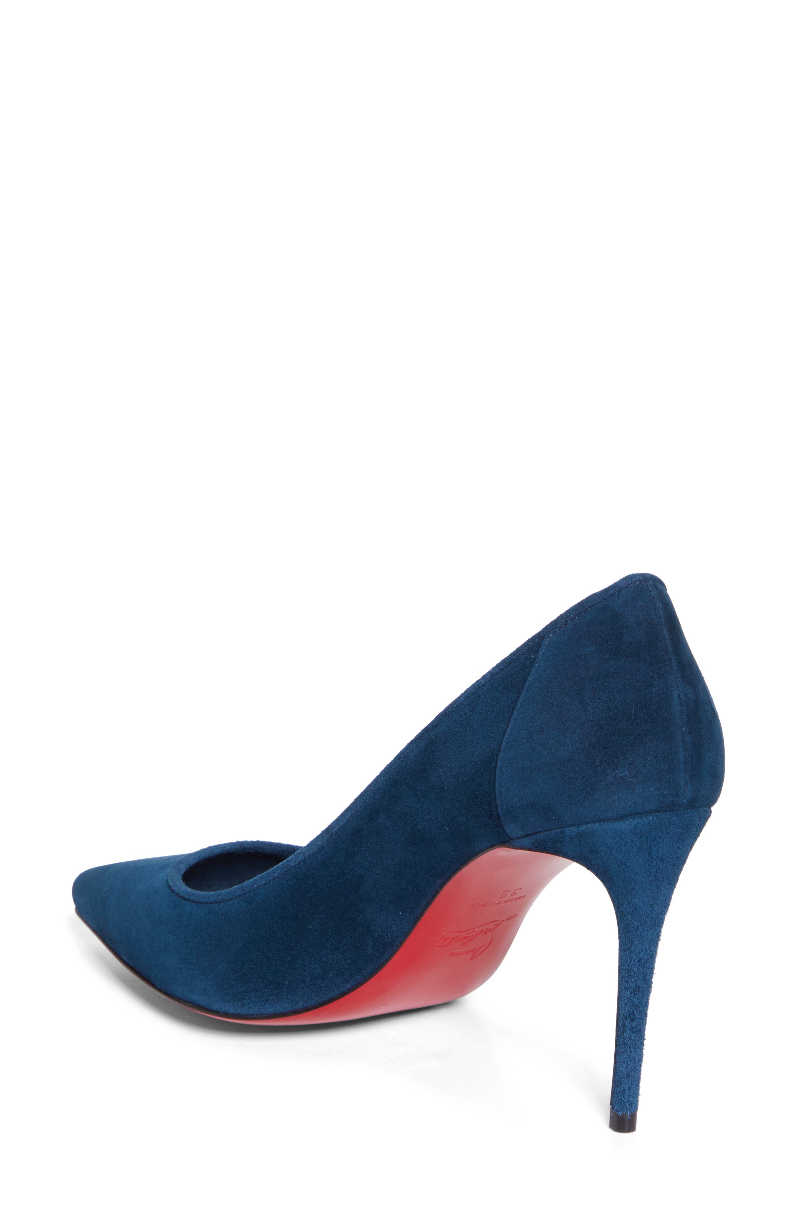 Christian Louboutin Sporty Kate Pointed Toe Pump, Alternate, color, Last Night