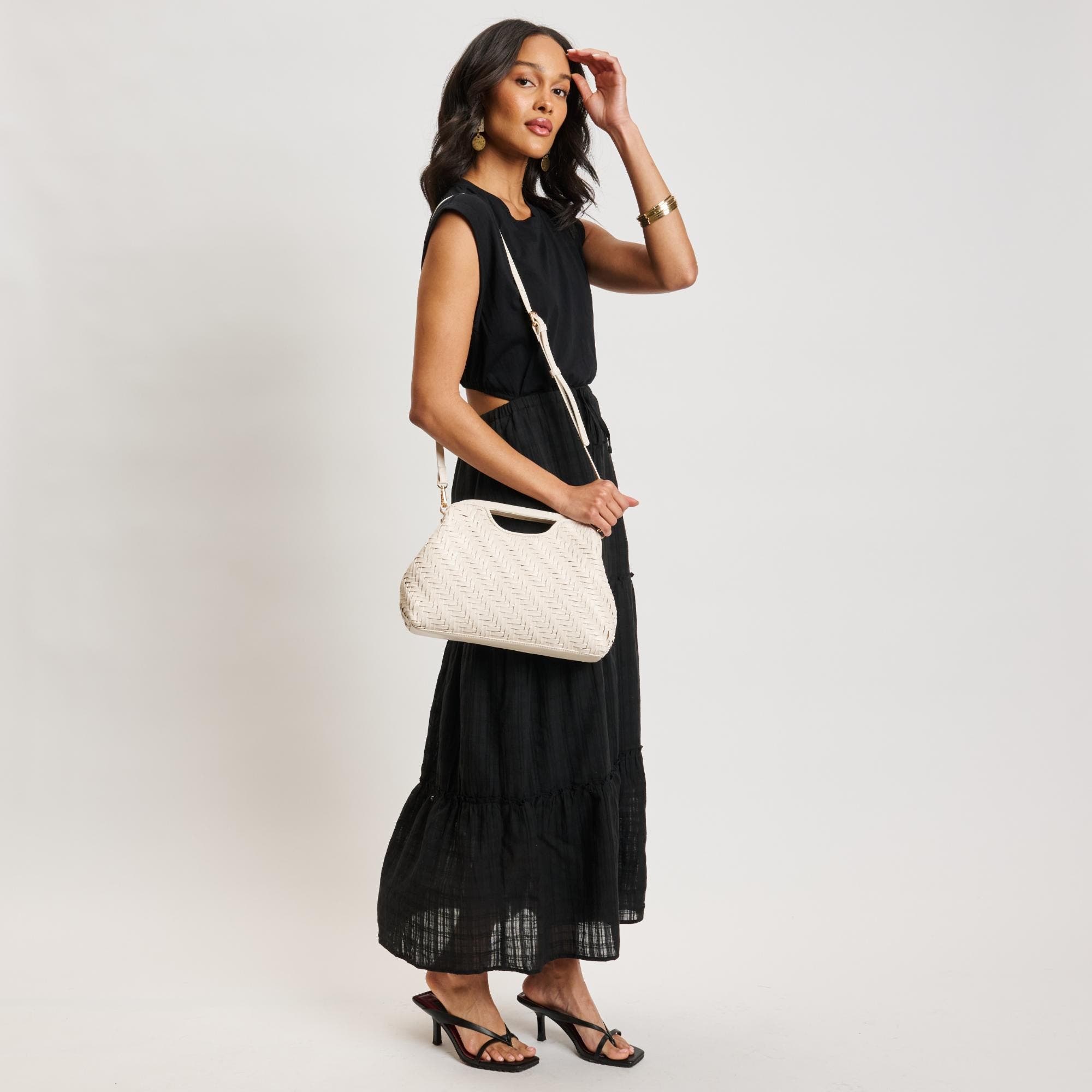 Amara Crossbody, Alternate, color, Ivory
