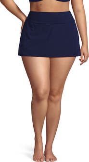 Lands' End Pinchless Mini Swim Skort