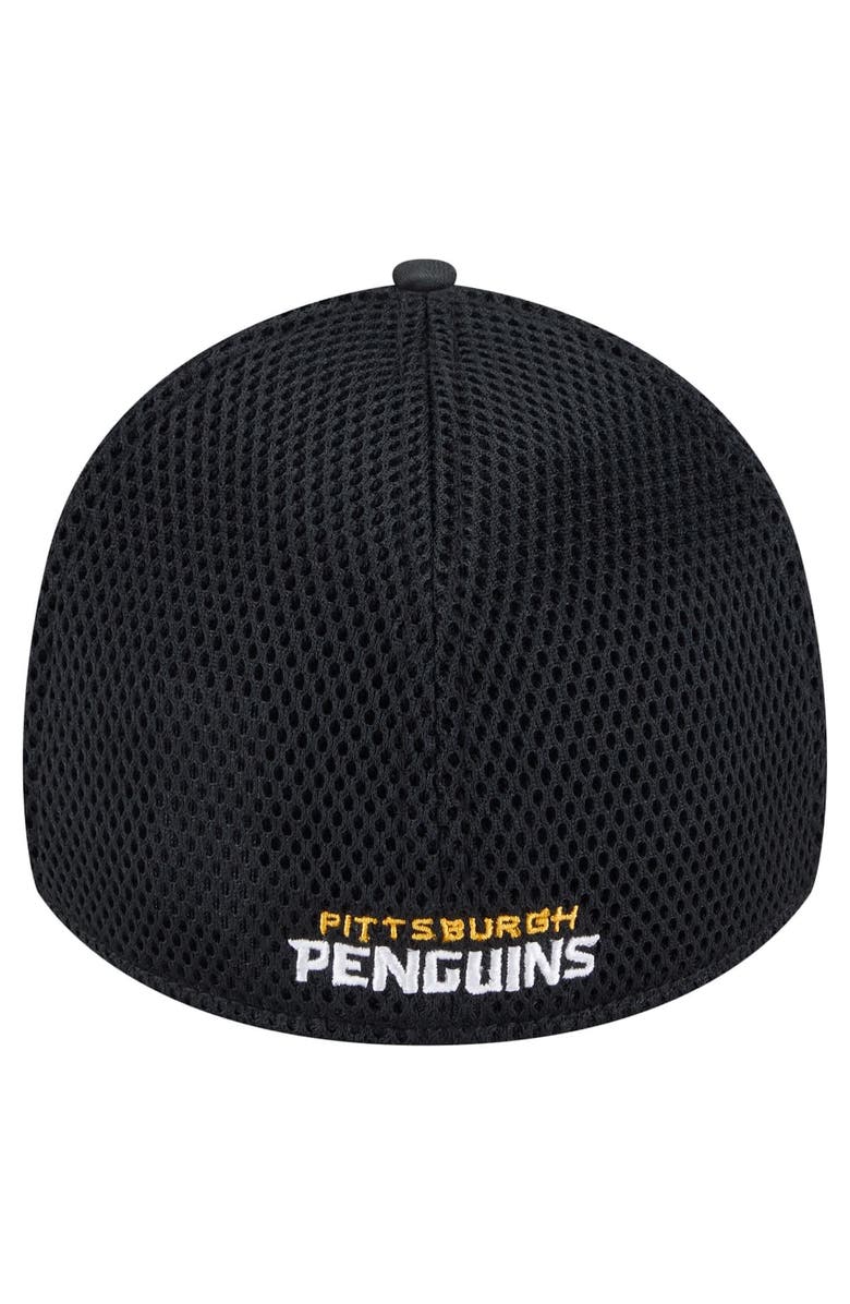 New Era Men's New Era Black Pittsburgh Penguins Active Subtle Camo 39THIRTY Flex Hat, Alternate, color, Black