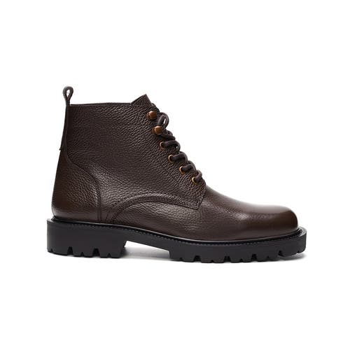 A. Veer Men's Robert Leather Lace Up Boots In Brown