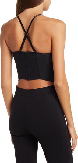 Cage Vegan Leather Bustier