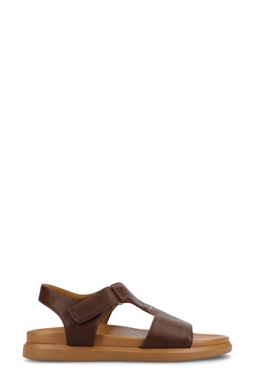 Journee Collection Mira Sandal In Brown