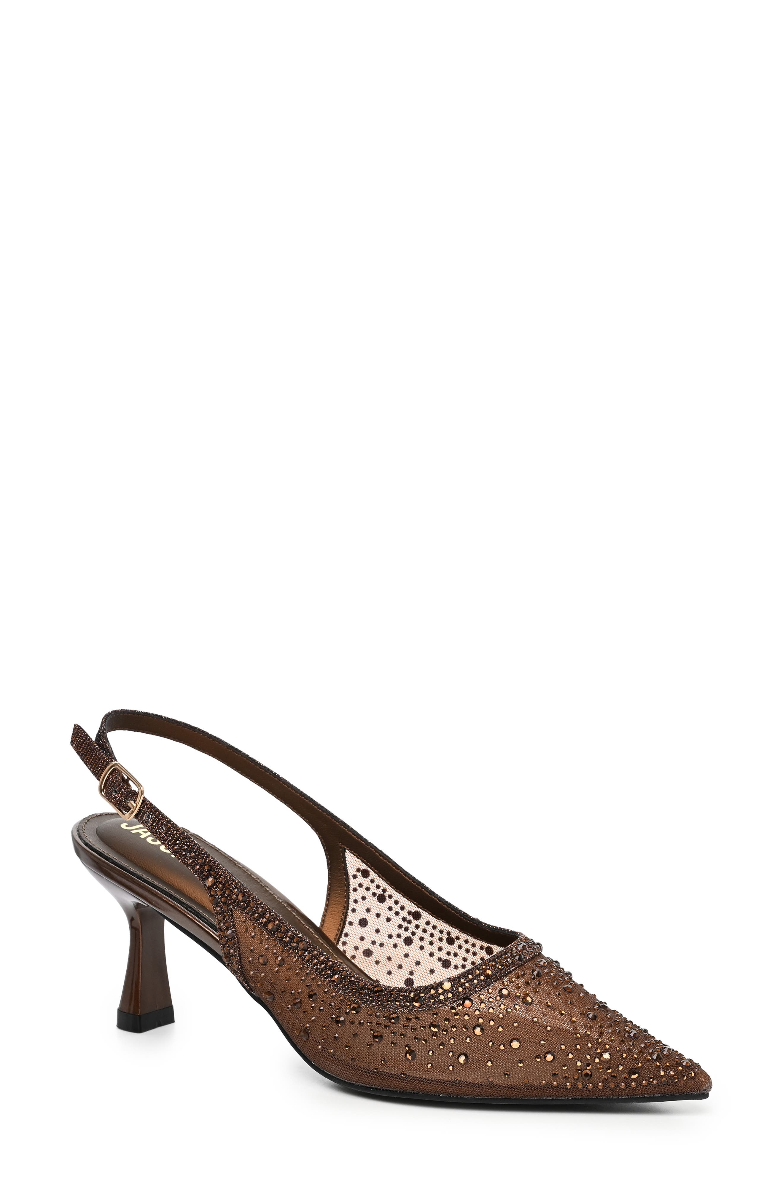 Pointed Toe Slingback Pump