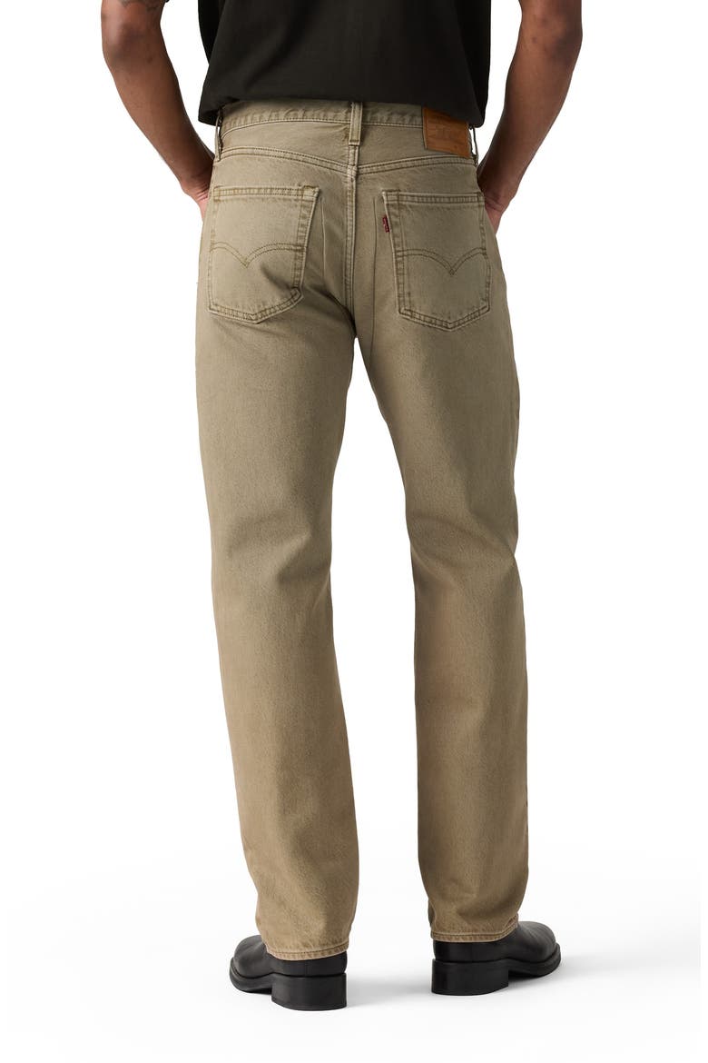 555 Relaxed Straight Leg Jeans, Alternate, color, SALTY CAPERS GD