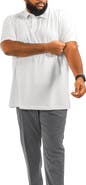 Regent Row Men's Big and Tall Casual Commuter Tech Polo