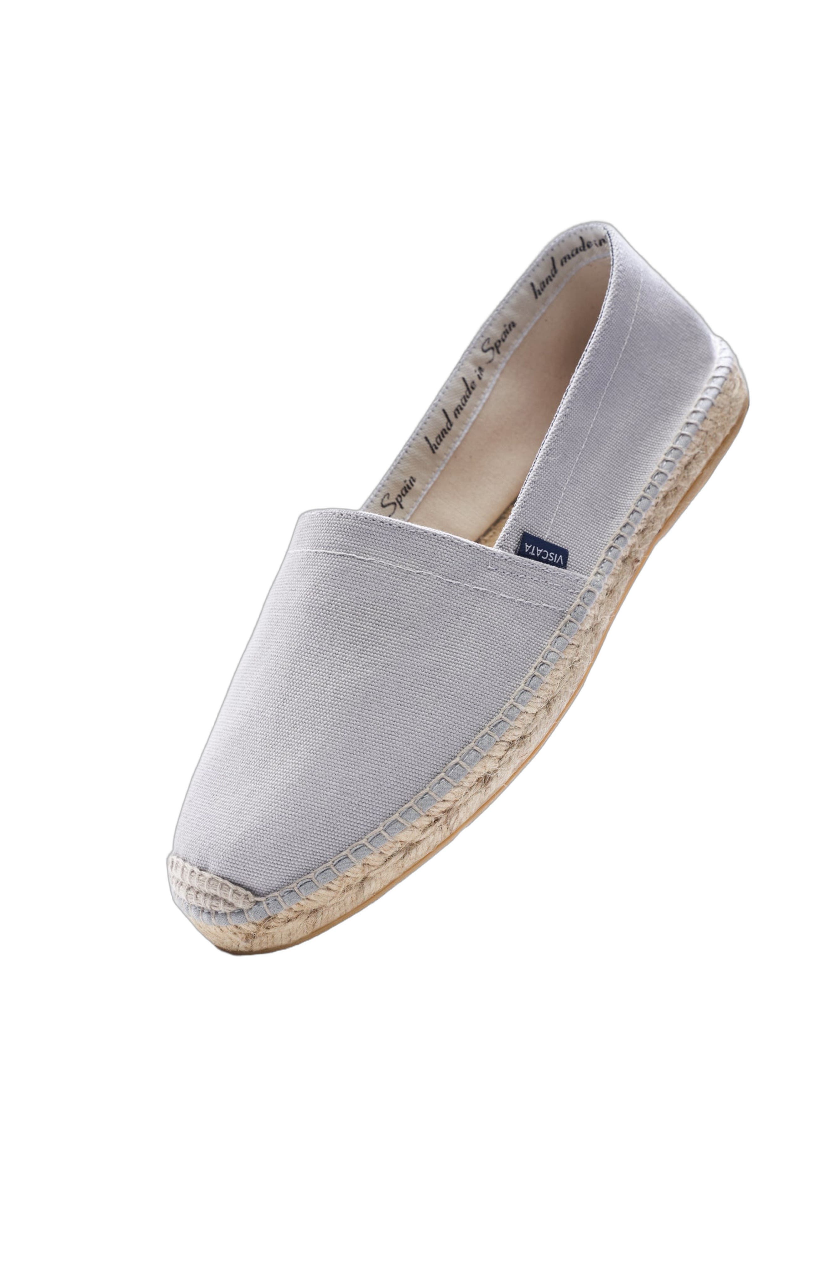Sitges Canvas Men's Espadrilles, Alternate, color, Ash Grey