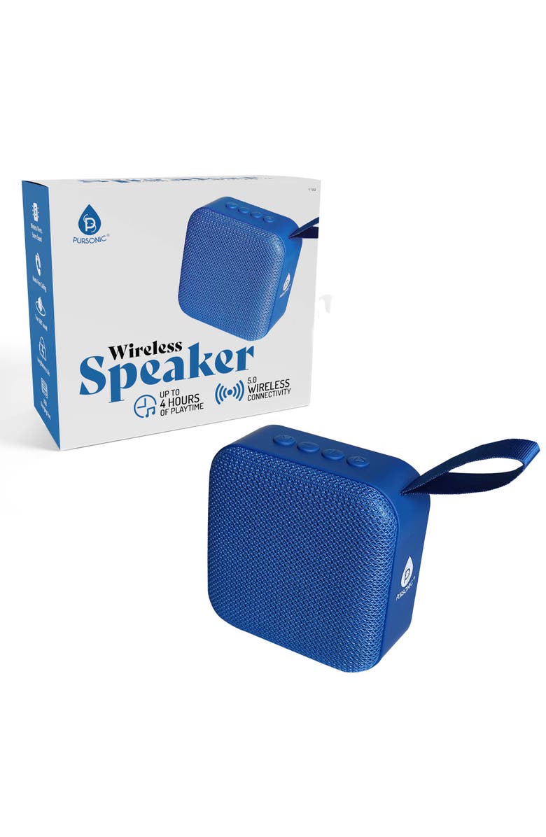 PURSONIC Wireless Speaker, Main, color, Blue