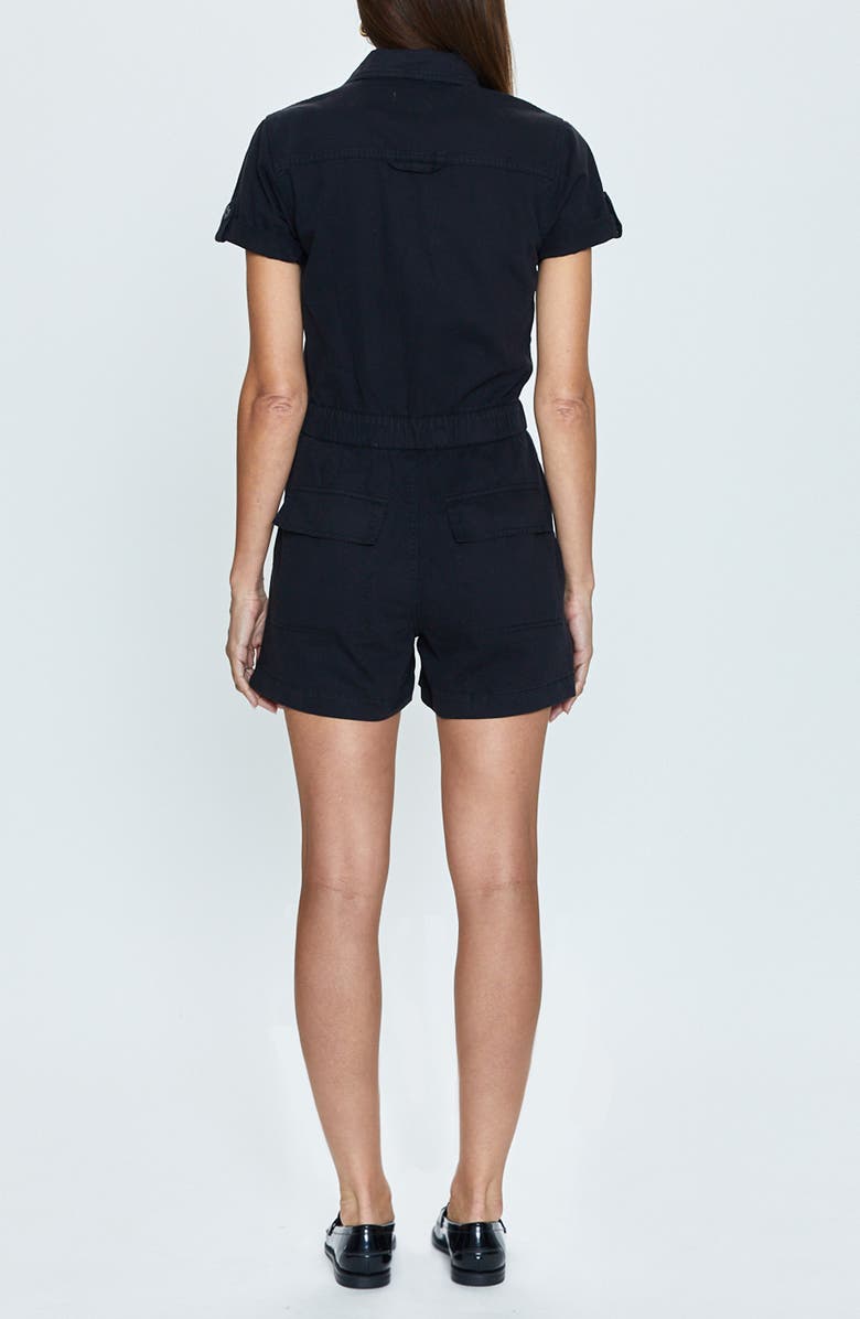 Pistola Campbell Denim Romper, Alternate, color,