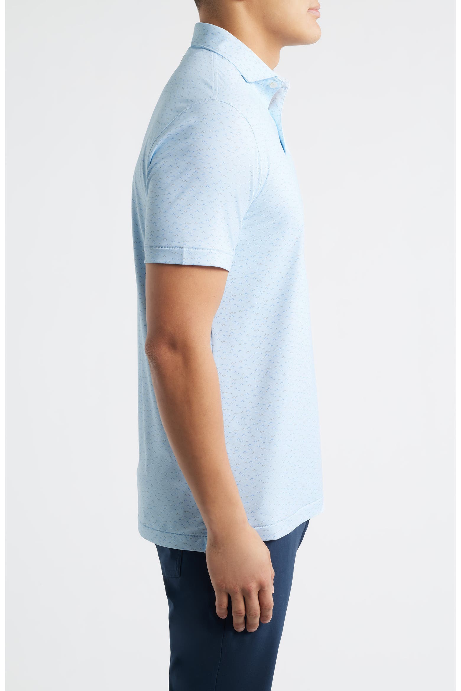 Code 1 Performance Nj Peter Millar Soprano Waves Performance Jersey Golf Polo (Men ...