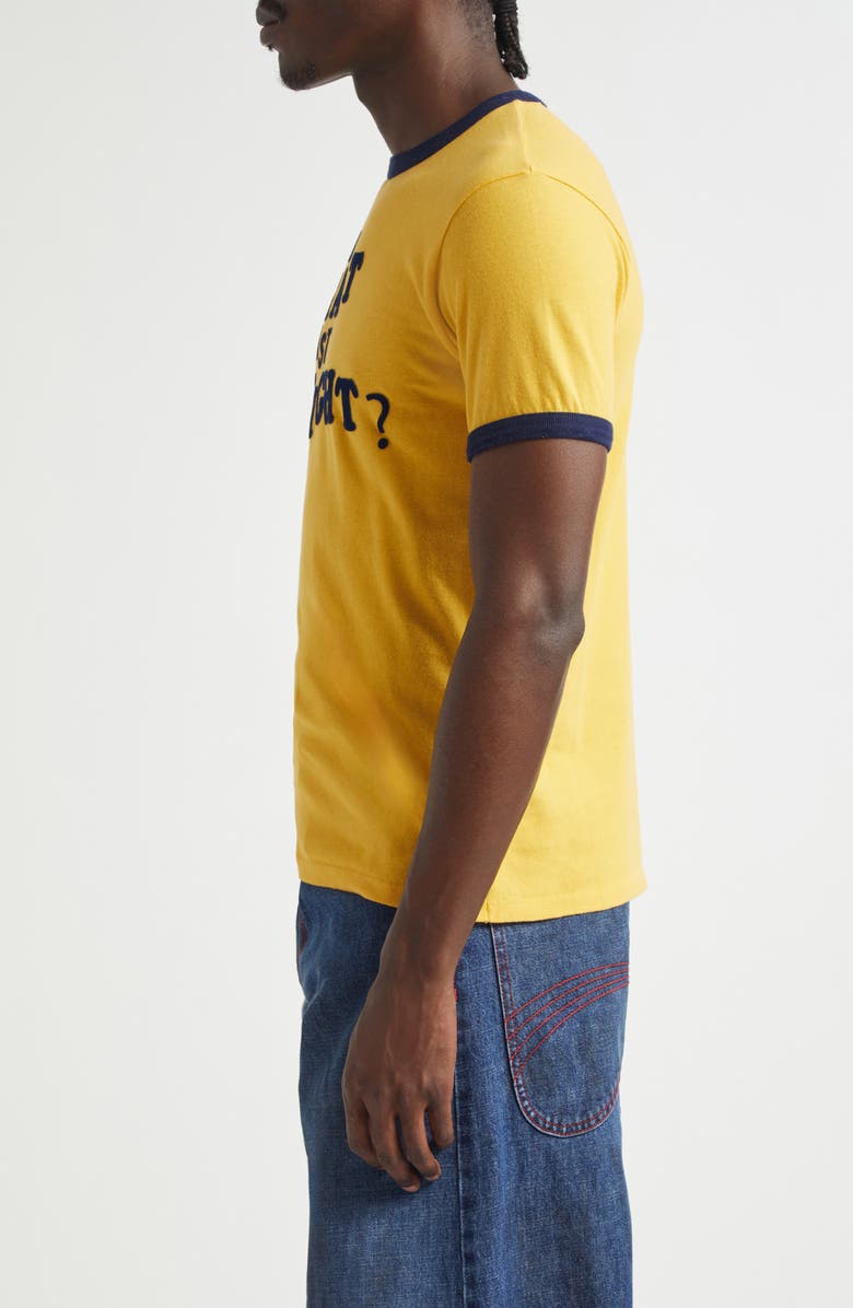 ERL Gender Inclusive I Did What Last Night? Ringer Tee, Alternate, color, 