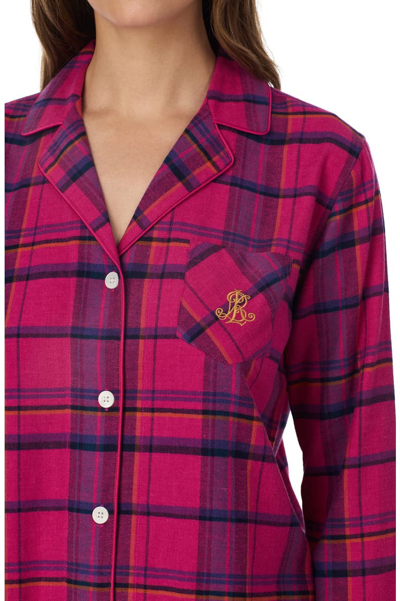 Plaid Pajamas, Alternate, color, PINK PLAID