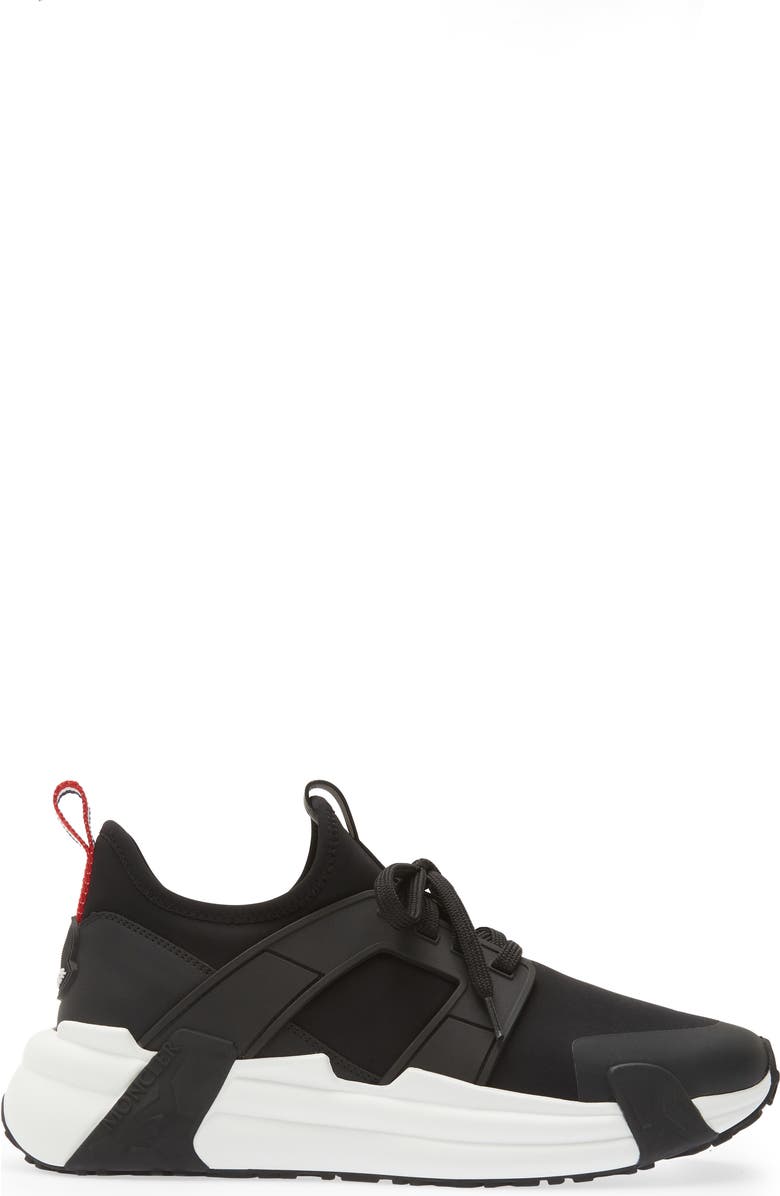 Moncler Lunarove Sneaker, Alternate, color, Black